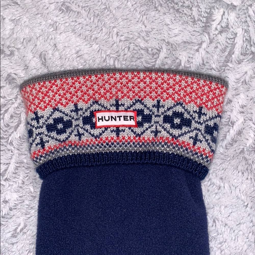 Hunter Wellies Fleece Socks